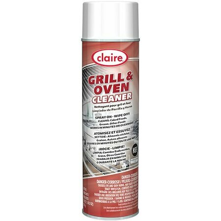 CLAIRE Grill & Oven Cleaner, 20oz CL826-1